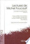 Lectures de Michel Foucault. Volume 2