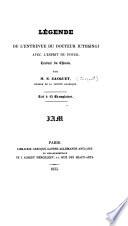 Légende de l'entrevue du Docteur Iuthsingi avec l'esprit du foyer