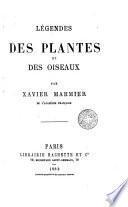 Légendes des plantes et des oiseaux