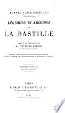 Légendes et archives de la Bastille