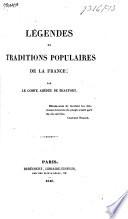 Legendes et traditions populaires de la France
