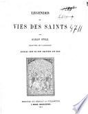 Légendes ou Vies des saints