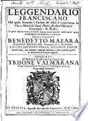 Leggendario francescano