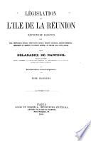 Législation de l'île de la Réunion