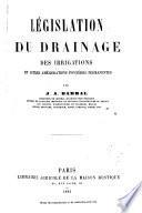 Législation du drainage