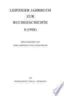 Leipziger Jahrbuch zur Buchgeschichte