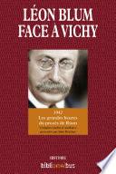 Léon Blum face à Vichy