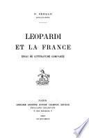 Leopardi et la France