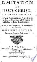 Les 4 Livres de l'imitation de Jesus Christ