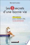 Les 5 secrets d'une bonne vie