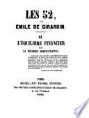 Les 52 par Émile de Girardin