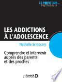 Les addictions à l'adolescence