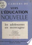 Les adolescents en montagne