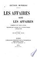 Les affaires sont les affaires