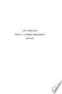 Les Africains dans la guerre d'Indochine, 1947-1954