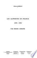 Les alpinistes en France
