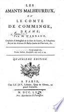 Les Amants malheureux ... Quatrième édition