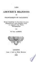 Les amoureux brandons de franciarque et callixene