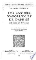 Les amours d'Apollon et de Daphné