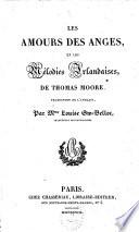 Les amours des anges et les mélodies irlandaises
