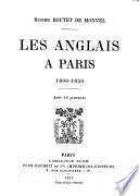 Les Anglais à Paris, 1800-1850