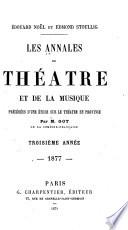 Les Annales du théâtre et de la musique