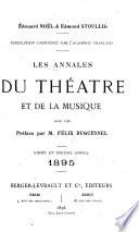 Les Annales du théâtre et de la musique
