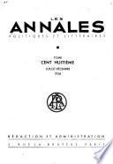 Les Annales politiques et littéraires