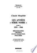 Les années Série noire: 1959-1966