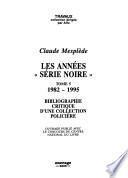 Les années Série noire