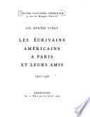 Les années vingt