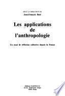 Les applications de l'anthropologie