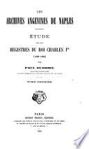Les archives angevines de Naples