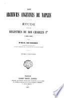 Les archives angevines de Naples