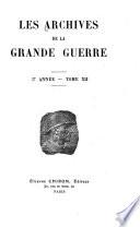 Les Archives de la grande guerre