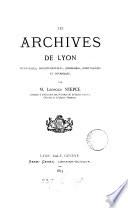 Les archives de Lyon