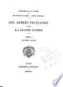 Les Armées françaises dans la Grande Guerre