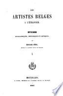 Les artistes belges à l'étranger
