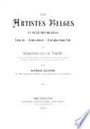Les artistes belges contemporains