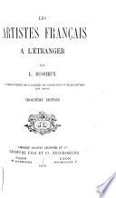 Les artistes français à l'étranger