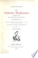 Les artistes modernes: Les peintres militaires et les peintres de nu