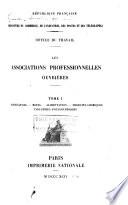 Les associations professionnelles ouvrières