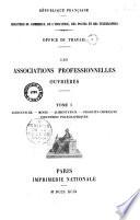 Les associations professionnelles ouvrières