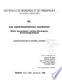 Les Atolls de Mururoa et de Fangataufa (Polynésie française)