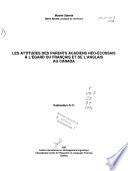 Les attitudes des parents acadiens néo-écossais à l'égard du français et de l'anglais au Canada