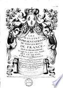 Les Augustes Représentations de tous les roys de France