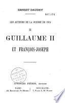 Les auteurs de la guerre de 1914 ...