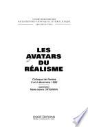 Les avatars du réalisme