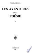 Les aventures de la poésie