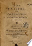 Les baisers, ou, collection de petits poëmes érotiques